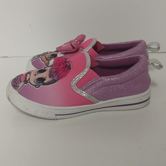 LOL SURPRISE! Size 10 kids shoes pink/purple - Picture 5 of 12